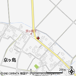 新潟県阿賀野市京ヶ島1262周辺の地図