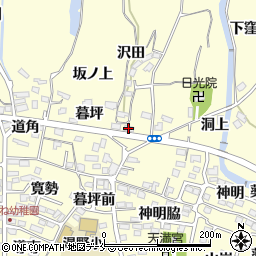 穴沢アパート周辺の地図