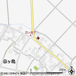 新潟県阿賀野市京ヶ島1262-1周辺の地図