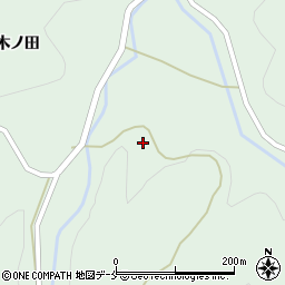 福島県伊達市梁川町白根薬師堂周辺の地図