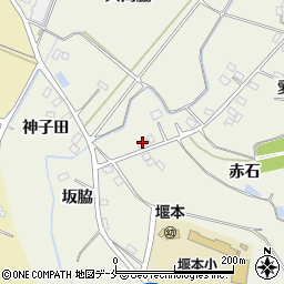 福島県伊達市梁川町新田坂脇15周辺の地図