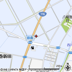 新潟県新潟市西区田島604周辺の地図
