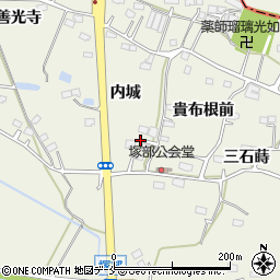福島県相馬市塚部内城79周辺の地図
