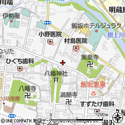 福島県福島市飯坂町東堀切4周辺の地図