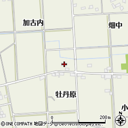 福島県伊達市保原町二井田加古内93周辺の地図
