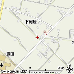 福島県伊達市保原町下河原39-2周辺の地図