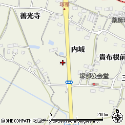 福島県相馬市塚部内城95周辺の地図
