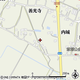 福島県相馬市塚部内城23-4周辺の地図