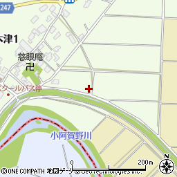 木津揚水機場周辺の地図