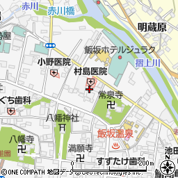 福島県福島市飯坂町東堀切8周辺の地図