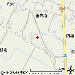福島県相馬市塚部善光寺125-2周辺の地図