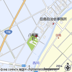 新潟県新潟市西区田島3周辺の地図
