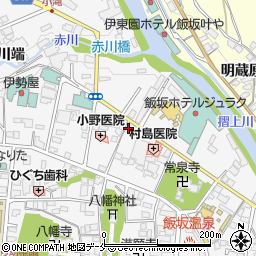 福島県福島市飯坂町東堀切13周辺の地図