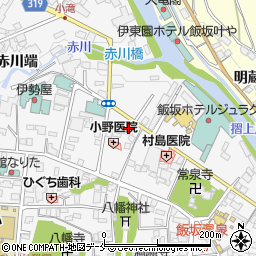 福島県福島市飯坂町東堀切11周辺の地図