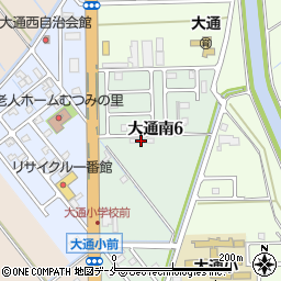 新潟トヨペット事務所周辺の地図