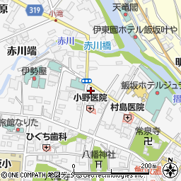 福島県福島市飯坂町東堀切11-8周辺の地図