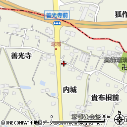 福島県相馬市塚部内城142-4周辺の地図