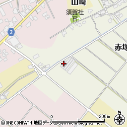 新潟県新潟市西区赤塚452周辺の地図