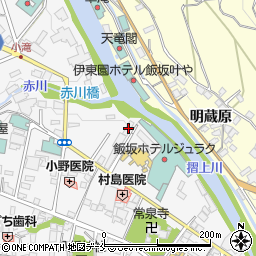 フラワーヒルズＬ（飯坂ホテル聚楽寮）周辺の地図