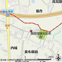 福島県相馬市塚部内城221周辺の地図
