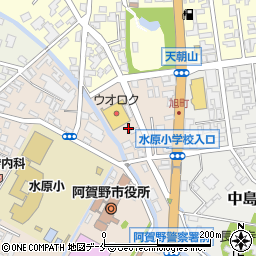 新潟県阿賀野市岡山町周辺の地図