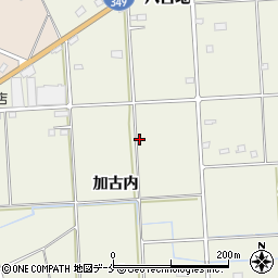 福島県伊達市保原町二井田加古内63周辺の地図