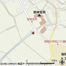 新潟県阿賀野市山崎33周辺の地図