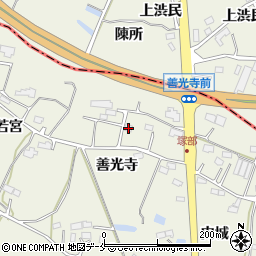 福島県相馬市塚部善光寺31周辺の地図