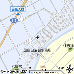 新潟県新潟市西区田島16周辺の地図