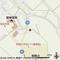 新潟県阿賀野市山崎1451周辺の地図