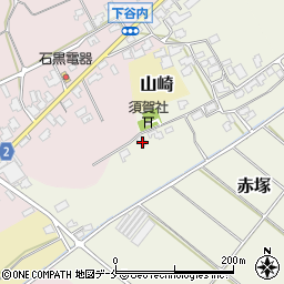 新潟県新潟市西区赤塚60周辺の地図