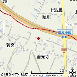福島県相馬市塚部善光寺18周辺の地図