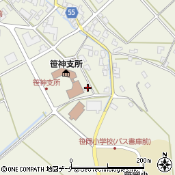 新潟県阿賀野市山崎71周辺の地図