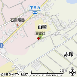 新潟県新潟市西区赤塚59周辺の地図