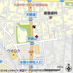 ローソン阿賀野中央町店周辺の地図