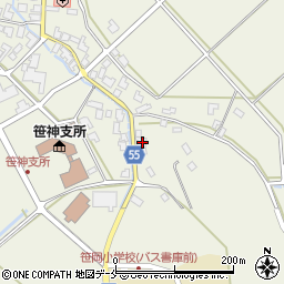 新潟県阿賀野市山崎1455周辺の地図