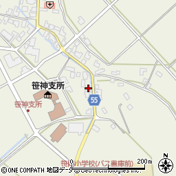 新潟県阿賀野市山崎243周辺の地図