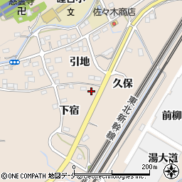 福島県伊達郡桑折町成田下宿34-2周辺の地図
