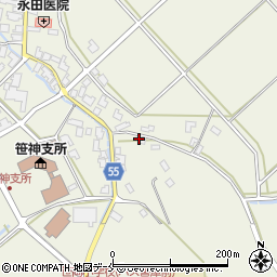新潟県阿賀野市山崎577周辺の地図