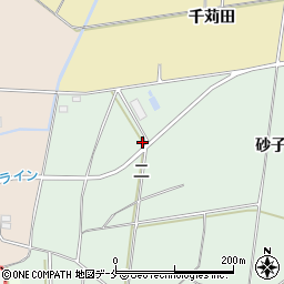 福島県伊達郡桑折町砂子沢二50周辺の地図