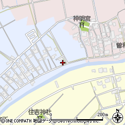 新潟県新潟市西区田島47周辺の地図