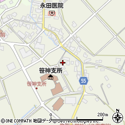新潟県阿賀野市山崎257周辺の地図
