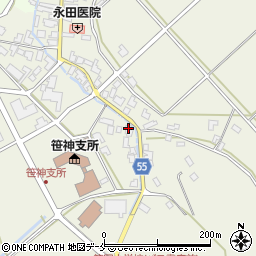 新潟県阿賀野市山崎248周辺の地図