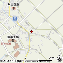 新潟県阿賀野市山崎572周辺の地図