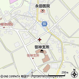 新潟県阿賀野市山崎264周辺の地図