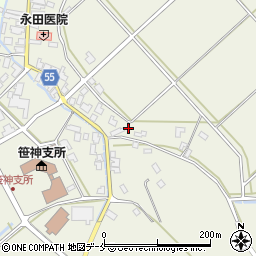 新潟県阿賀野市山崎970周辺の地図