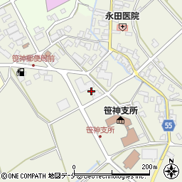 新潟県阿賀野市山崎61周辺の地図