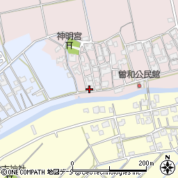 新潟県新潟市西区曽和162周辺の地図