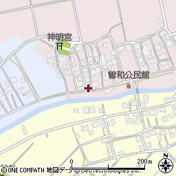 新潟県新潟市西区曽和149周辺の地図
