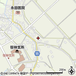 新潟県阿賀野市山崎450周辺の地図
